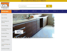 Tablet Screenshot of btlindia.com